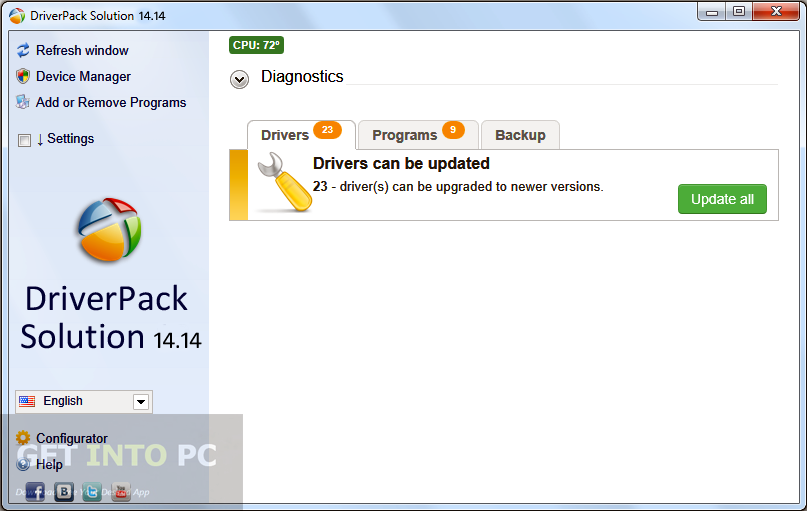 download driverpack solution for pc